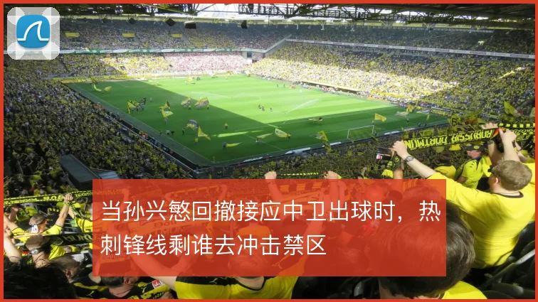 当孙兴慜回撤接应中卫出球时，热刺锋线剩谁去冲击禁区